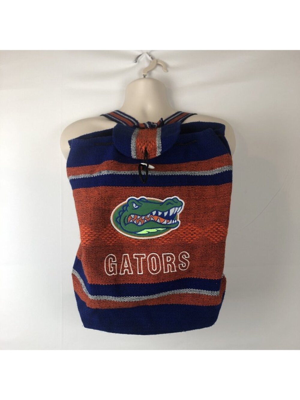 University of FL Florida Gators Woven Knit Backpack Embroidered Shoulder Bag
